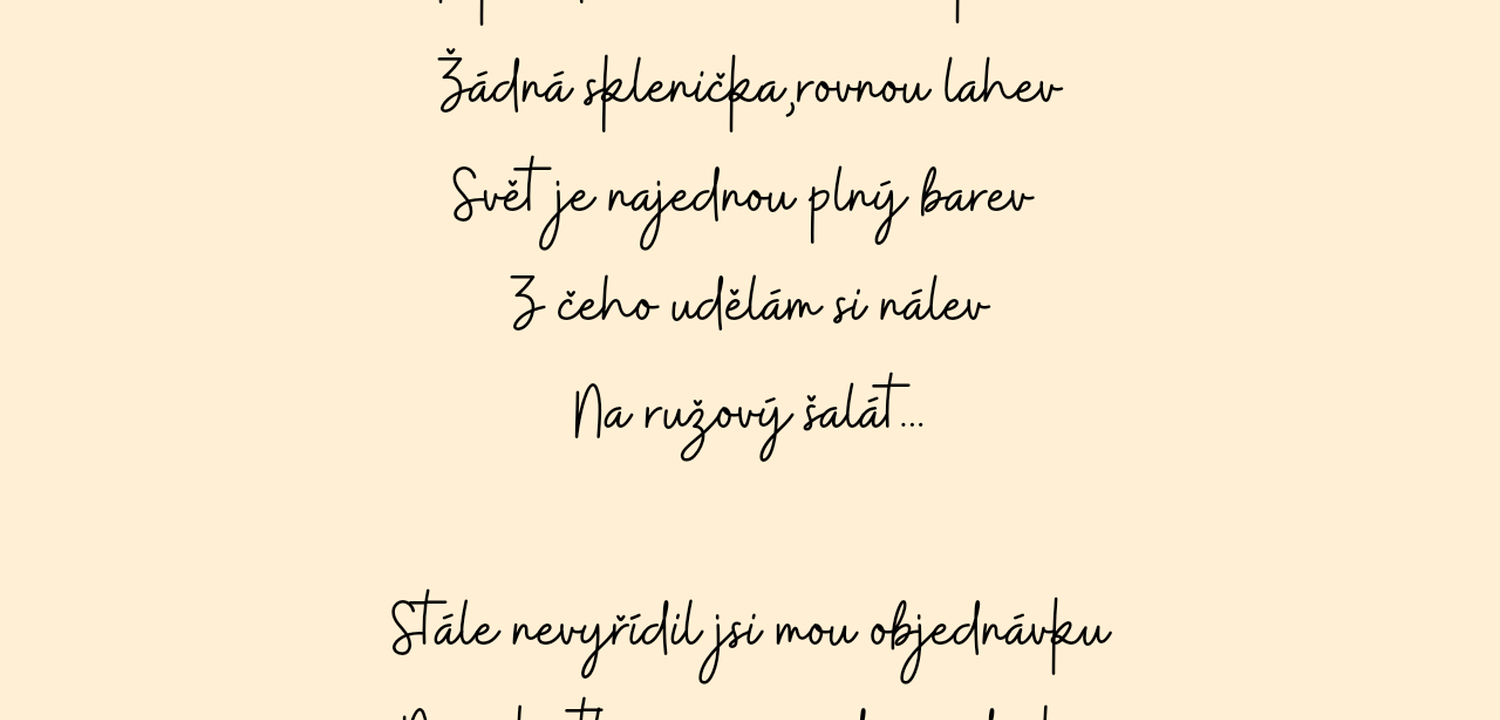 Slohovky a básničky 